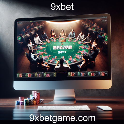 Poker Online: A Emoção de Jogar na 9xbet